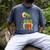 Retro Christmas Ornament Book Christmas Teacher Librarian Men's Comfort Colors T-Shirt Denim