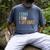 I Came I Saw I Left Early Introverts Lovers Men's Comfort Colors T-Shirt Denim