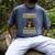 i Have Selective Hearing Cat Coffee Books Retro Men's Comfort Colors T-Shirt Denim