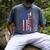 Senior 2026 Baseball American Flag Class Of 2026 Graduation Men's Comfort Colors T-Shirt Denim