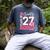 Senior 2027 Class Of 2027 Pink Coquette Bow Graduation Girl Men's Comfort Colors T-Shirt Denim