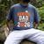 Senior Dad Class Of 2026 Graduate Basketball Graduation 2026 Men's Comfort Colors T-Shirt Denim