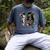 Senior Floral Class Of 2019 Shirt Graduation Idea Men's Comfort Colors T-Shirt Denim