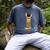 SmileteesGrad Llama Graduation T-Shirt Men's Comfort Colors T-Shirt Denim