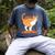 SOCIALLY AWKWARD FUNNY CAT ANTISOCIAL INTROVERT WEIRD Men's Comfort Colors T-Shirt Denim