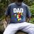 Speed Cubing Dad Puzzle Cuber Cube Kids Men's Comfort Colors T-Shirt Denim