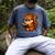 Squirrel Reading Book Lover Men's Comfort Colors T-Shirt Denim