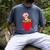 Strawberry Shortcake Sitting On Strawberry Retro Nostalgia Men's Comfort Colors T-Shirt Denim