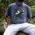 Student Graduation 2022 Panda Football Boys Girls Teenager Men's Comfort Colors T-Shirt Denim