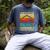 I Survived My Husband's Master's Degree Graduation Men's Comfort Colors T-Shirt Denim