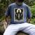 Tarot Cards Guide Book Esoteric Mysticism Clothing Tarot Card Justice Men's Comfort Colors T-Shirt Denim