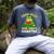 Toad-Ally 100 Days Smarter Frog Reading Book 100 School Day Men's Comfort Colors T-Shirt Denim