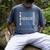 Track Senior Night Track Senior 2025 Graduation 50 Men's Comfort Colors T-Shirt Denim