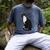 Tuxedo Cat Dad Cat Dad Tuxedo Cat Dad Men's Comfort Colors T-Shirt Denim