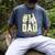 University Of Delaware Blue Hens 1 Dad Men's Comfort Colors T-Shirt Denim