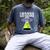 I Wanna Go Home Introvert UFO UAP Flying Saucer Trippy Alien Raglan Baseball Tee Men's Comfort Colors T-Shirt Denim