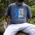 I Wear Blue For My Dad Shirt ALS Awareness Tshirt Men's Comfort Colors T-Shirt Denim