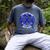 I Wear Blue In Memory Of My Dad Colon Cancer Awareness Men's Comfort Colors T-Shirt Denim