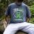 I Wear Green In Memory Of My Grandma Bile Duct Cancer Aware Men's Comfort Colors T-Shirt Denim