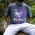 I Wear Purple In Memory Of My Brother Overdose Awareness Men's Comfort Colors T-Shirt Denim