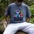 Wild About Reading Book Lover Gorilla Men's Comfort Colors T-Shirt Denim