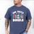 100 Days In The Books School Reading Celebration Men's Comfort Colors T-Shirt Blue Jean