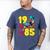 1985 Retro Raised In The 80s Old School Nostalgia Vibes Men's Comfort Colors T-Shirt Blue Jean