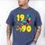 1990 Retro Raised In The 90s Old School Nostalgia Vibes Men's Comfort Colors T-Shirt Blue Jean