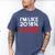 2018 Percent Done Senior Graduation Shirt Men's Comfort Colors T-Shirt Blue Jean