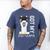 2022 Graduate Graduation For Him Her Got My Dip-Llama Men's Comfort Colors T-Shirt Blue Jean