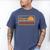 2025 Graduation Highschool Senior Sunset Men's Comfort Colors T-Shirt Blue Jean