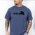 I Am 59 Plus 1 Middle Finger For A 60th Birthday Cat Mom Dad Men's Comfort Colors T-Shirt Blue Jean