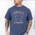 75th Birthday Women Book Lovers Chapter 75 Its My Birthday Men's Comfort Colors T-Shirt Blue Jean