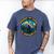 8-Bit Gamer Birder Blue Jay Arcade Nostalgia Nature Men's Comfort Colors T-Shirt Blue Jean