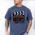 8th Grade Graduation 2026 Graduate Clapperboard Men's Comfort Colors T-Shirt Blue Jean
