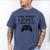 8th Grade Level Complete T Shirt Graduation Men's Comfort Colors T-Shirt Blue Jean