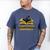 Academy Of Bookcraft Cute Wizard Cat Magic Books Men's Comfort Colors T-Shirt Blue Jean