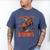 Ain't My First Rodeo Bull Riding Cowboy Dad Rider Boy Men Men's Comfort Colors T-Shirt Blue Jean