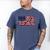 America US Flag Books Library Reading For Book Lover Reader Men's Comfort Colors T-Shirt Blue Jean