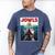 American Bulldog Jowls Burger Bully Dog Mom Dog Dad Men's Comfort Colors T-Shirt Blue Jean