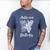 Antisocial Butterfly Introvert Anti Party People Men's Comfort Colors T-Shirt Blue Jean