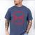 Antisocial Dragonfly Introvert Humor Nature Insect Graphic Men's Comfort Colors T-Shirt Blue Jean