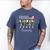 Army Graduation Proud Military Family Mom Dad Brother Sister Men's Comfort Colors T-Shirt Blue Jean