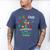 Autism Dad Son Father Autistic Kid Awareness Jesus Christian Men's Comfort Colors T-Shirt Blue Jean
