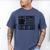 Awesome Like My Dad Fathers Day Usa Flag Dad Husband Family Men's Comfort Colors T-Shirt Blue Jean