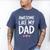 Awesome Like My Dad Shirt Kids Son Daughter Fathers Day Men's Comfort Colors T-Shirt Blue Jean