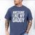 Awesome Like My Daddy Shirt Son Daughter Fathers Day Men's Comfort Colors T-Shirt Blue Jean