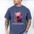 Axolotl Book Lover Librarian Reading Library Readers Men's Comfort Colors T-Shirt Blue Jean