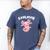 Axolovert Axolotl Humor Salamander Introvert Men's Comfort Colors T-Shirt Blue Jean