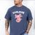 Axolovert Axolotl Humor Salamander Introvert Men's Comfort Colors T-Shirt Blue Jean